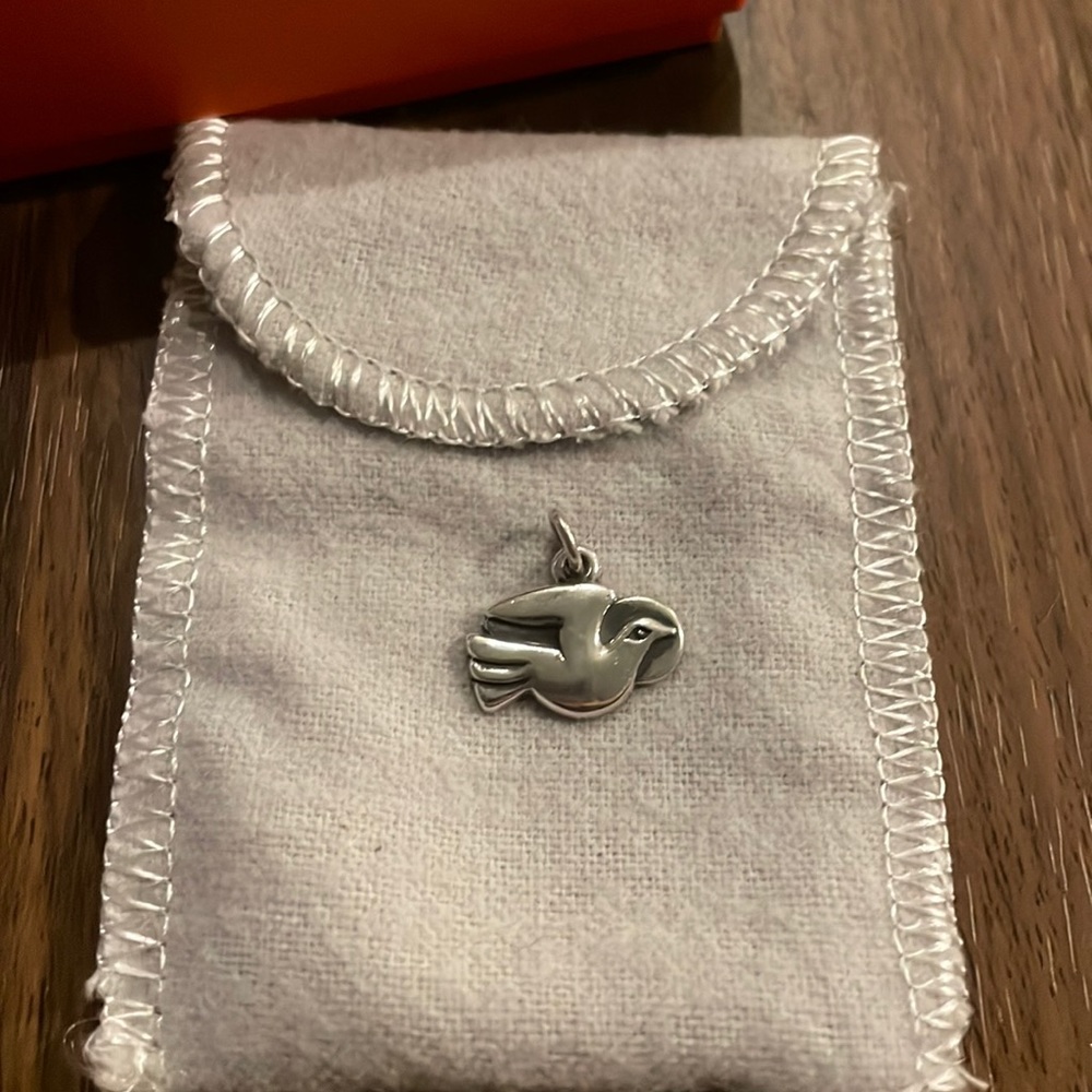 James Avery retired sterling silver “dove of peace” charm